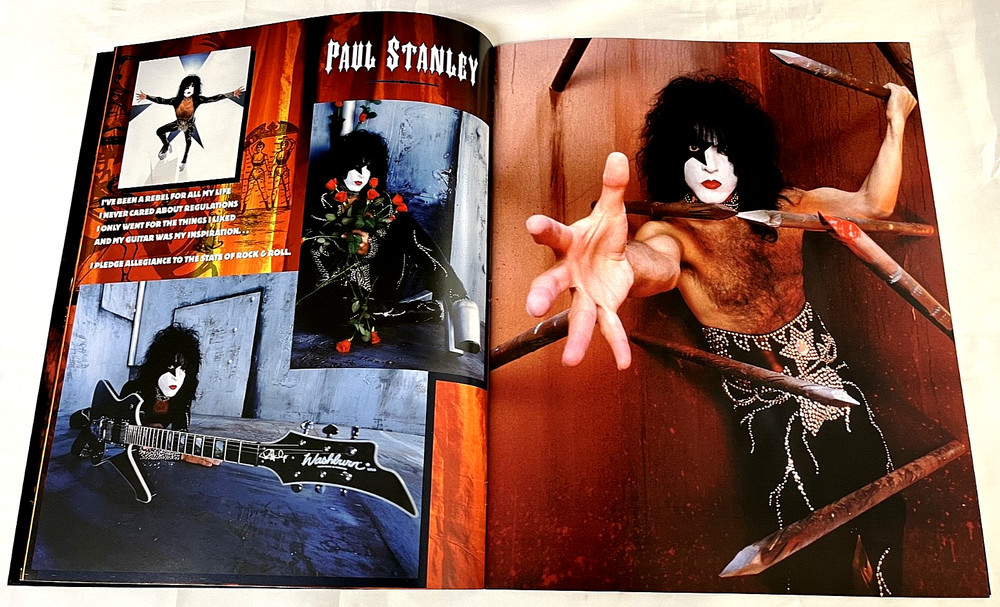 KISS Dodger Stadium October 1998 Psycho Circus Tourbook Program 3-D Glasses Ace