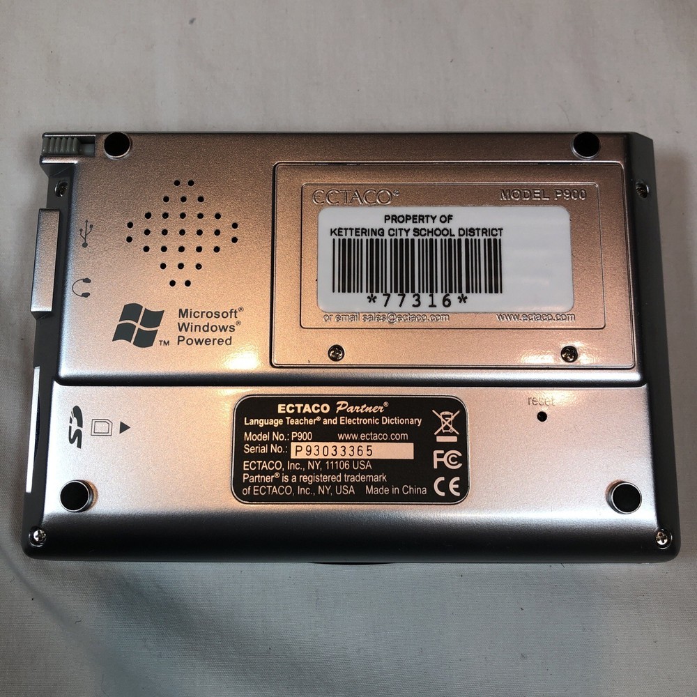 Partner Ectaco P900 English Arabic Language & Dictionary