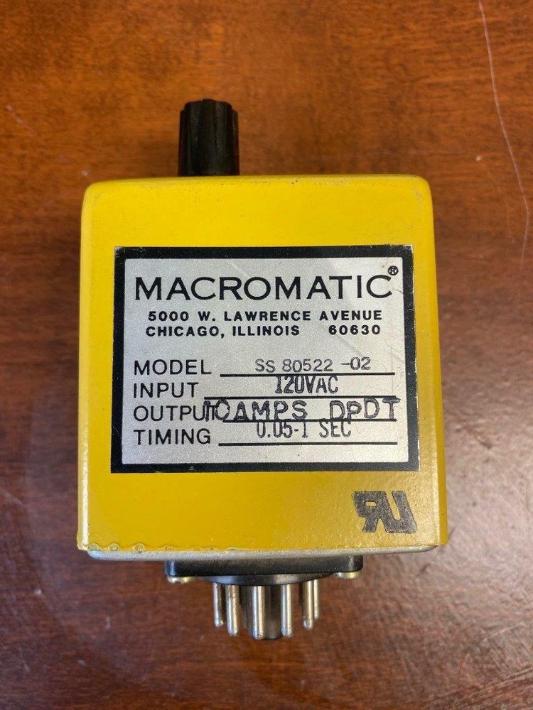 *MACROMATIC SS 80522-02 120VAC*