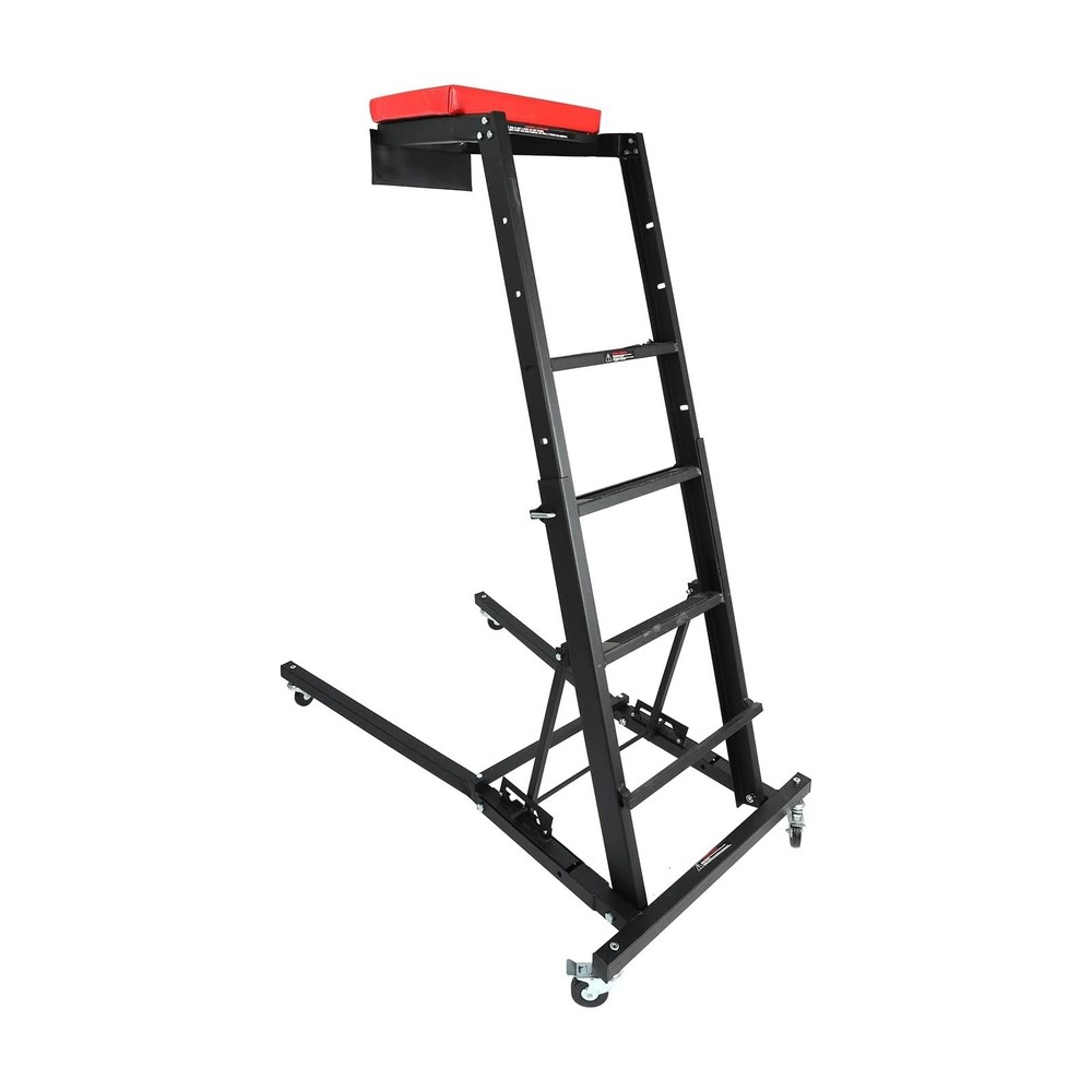 45 to 66 in Adjustable Height Foldable Automotive Engine Topside Rolling Creeper
