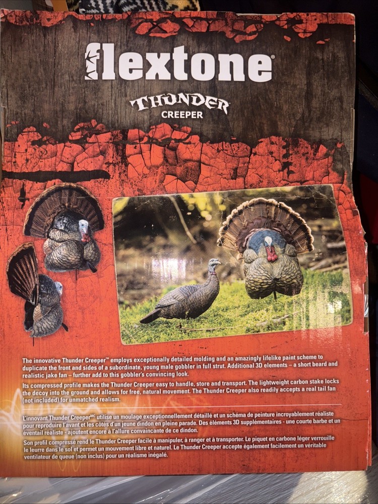 Flextone Thunder Creeper Strutter Decoy Turkey Decoy