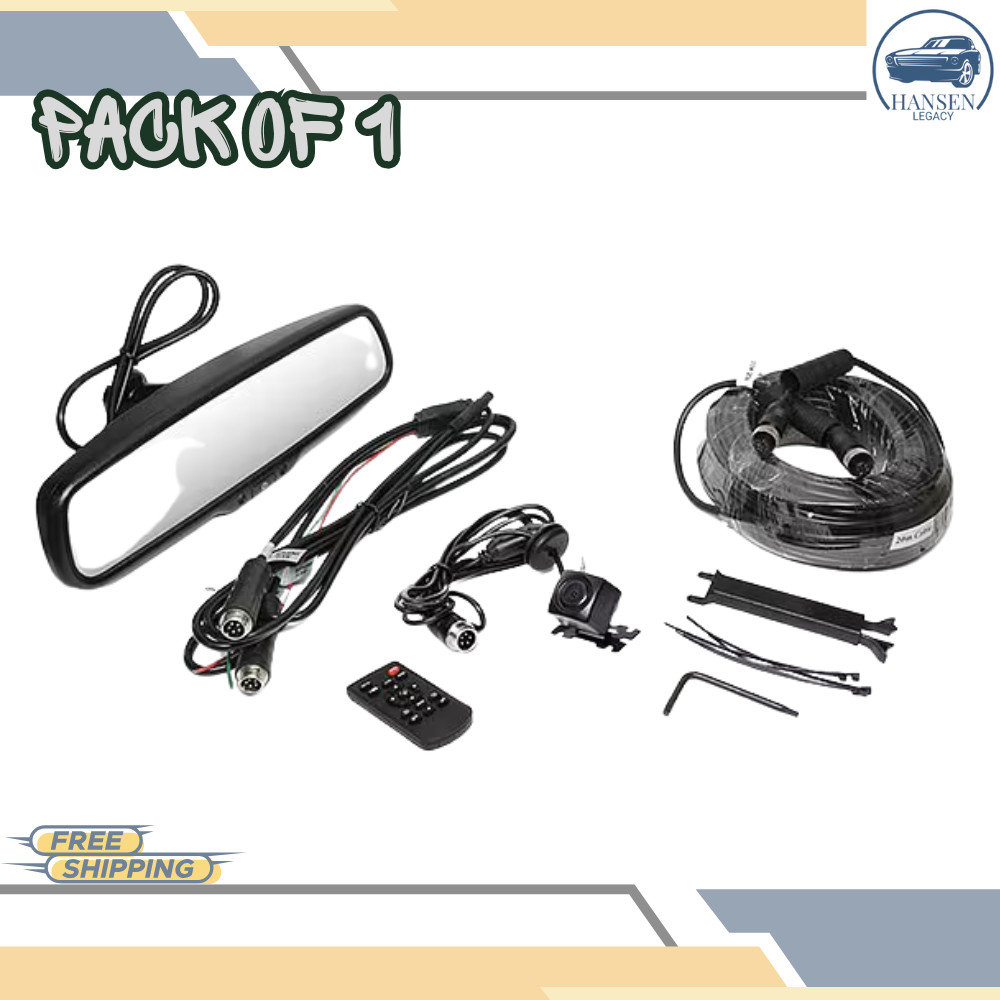 Backup Camera System, 4.3" LCD Display REAR VIEW SAFETY/RVS SYSTEMS