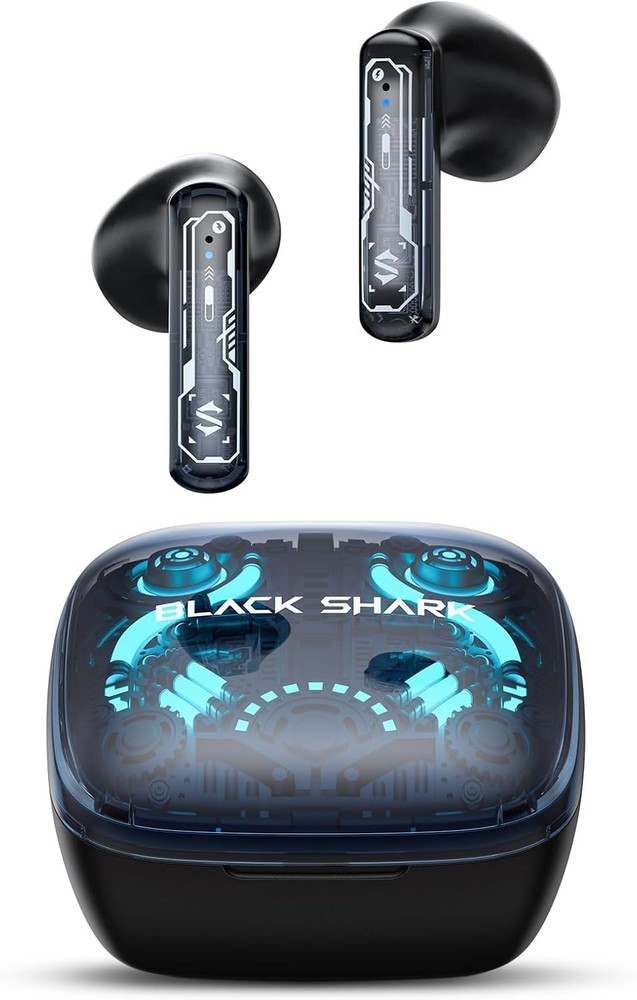Black Shark Wireless Earbuds with Music Mode, Gaming Bluetooth Earbu