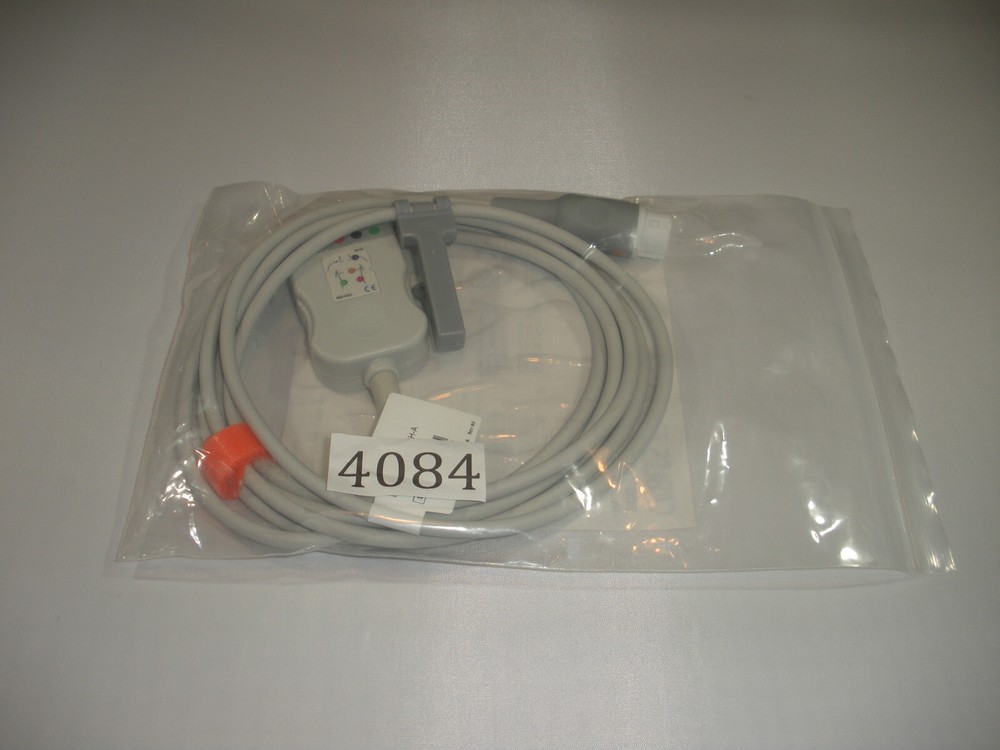 CABLES & SENSORS compatible Philips M1668A 5-Lead ECG trunk cable, NEW
