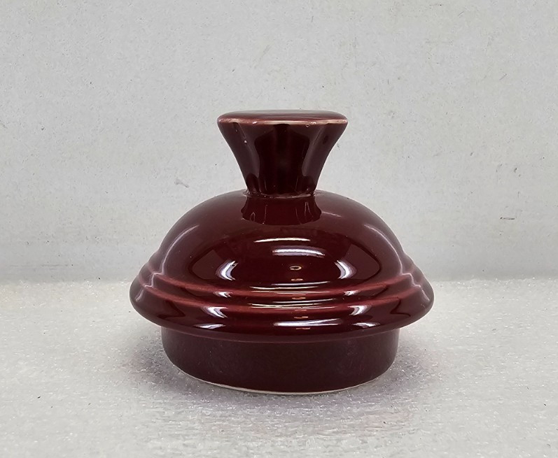 Fiesta cinnabar Coffee Server Lid Homer Laughlin Retired