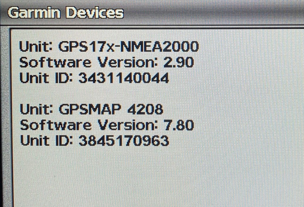 Garmin GPSMap 4208 8" Chartplotter Head Unit w/Sun Cover~ New LCD*