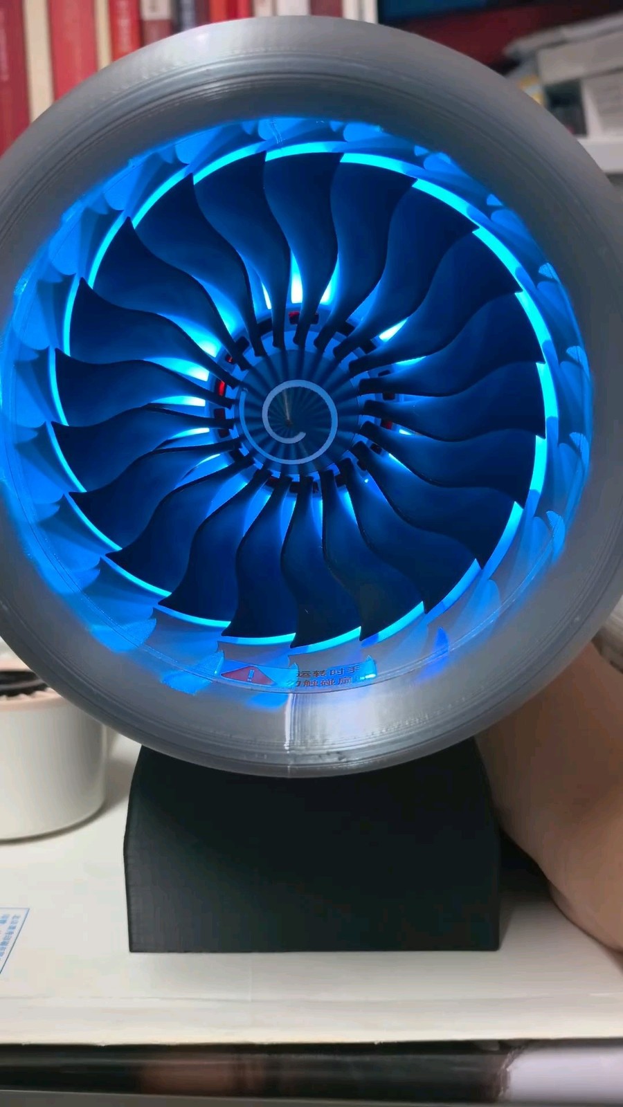 1/24 Mini C919 CFM-LEAP 1B Aviation Electric Aircraft Engine Finished Model Gift