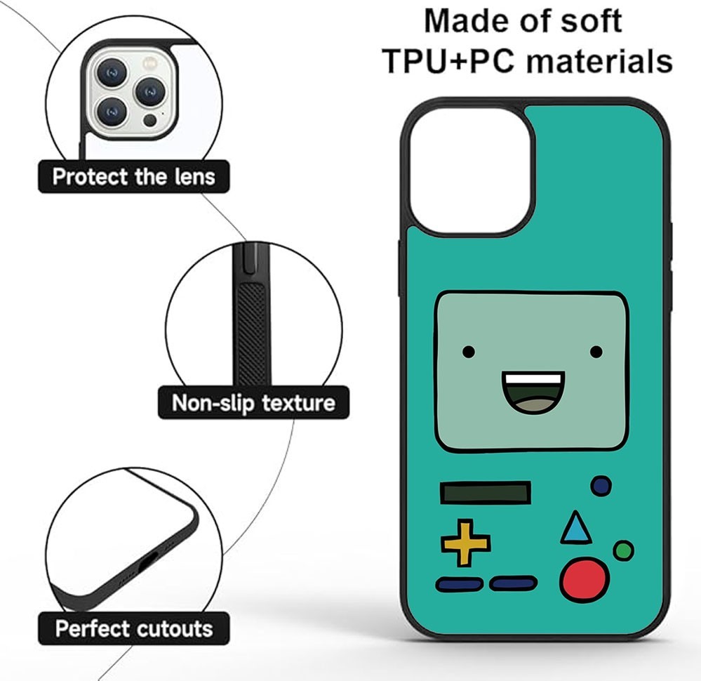 BMO Cartoon Premium Soft Rubber iPhone Case