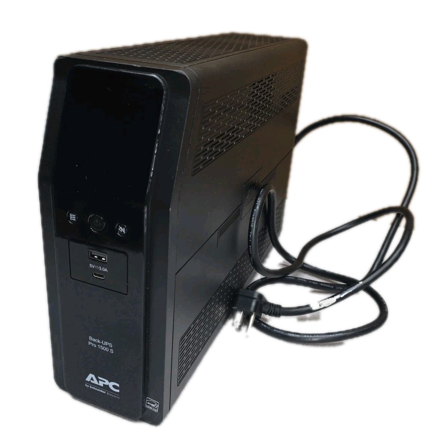 APC Back-UPS Pro BR1500MS Tower UPS Battery Backup & Surge Protector