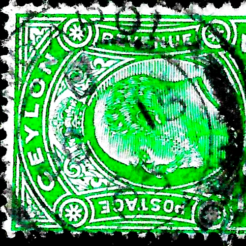 1908 Ceylon Sc #197 used VF CD ? HELP