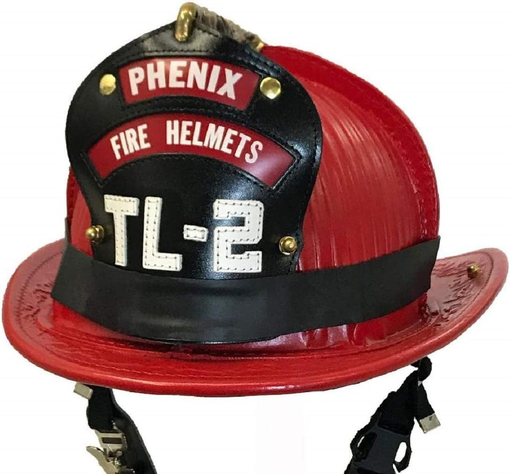 Firefighter Helmet Bands - Heavy Duty Rubber Helmet Band Fits for Modern & Tradi