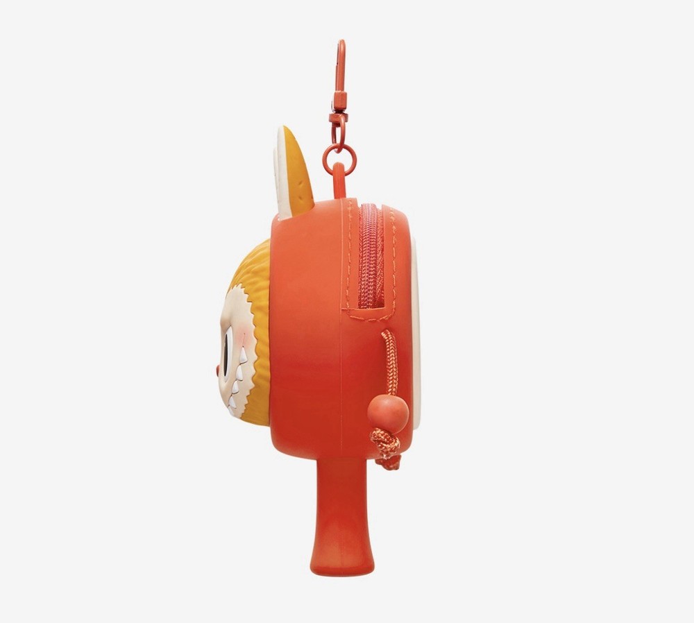 Authentic Labubu RATTLE-DRUM Earphone case from Pop Mart