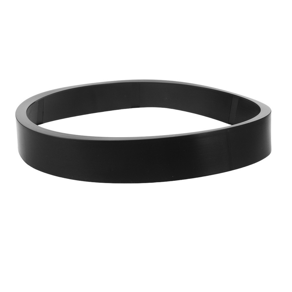 Sleek Clock Border Decorative Wall Trim Frame Lightweight Plastic