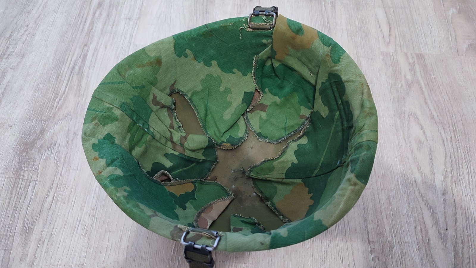 full original M1 Helmet 1951 type USMC US Army Vietnam