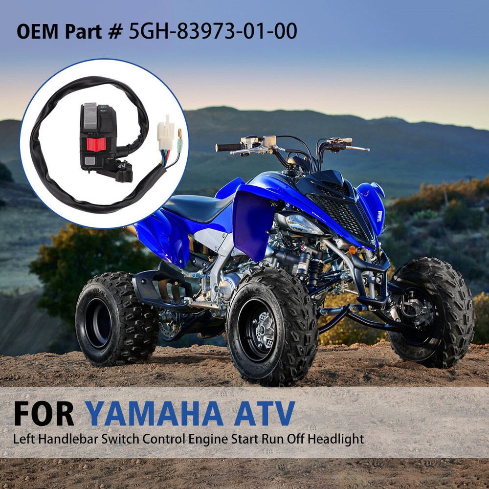 Handlebar Start Stop Switch Headlight for Yamaha Big Bear 400 YFM400 2000-2001