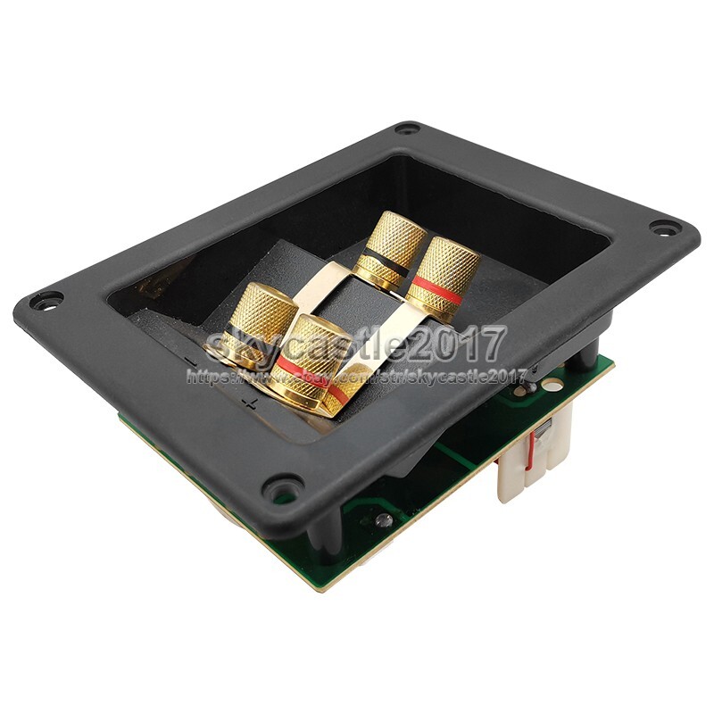 2pcs SP60 High-Low Speaker Frequency Divider Crossover Filters with Junction Box