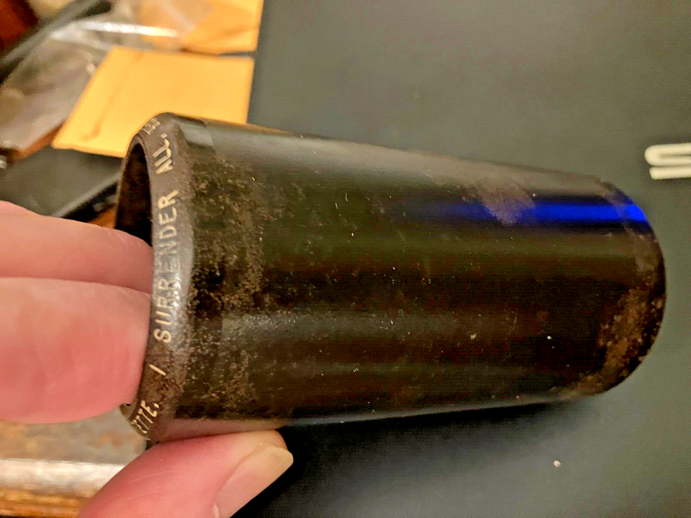 Edison 2 Minute Cylinder Record #9353 "I Surrender All" Edison Mixed Quartet