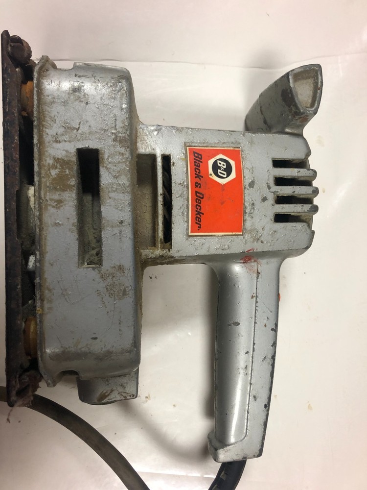 Vintage Black & Decker Finish Sander U-140 tested works great!