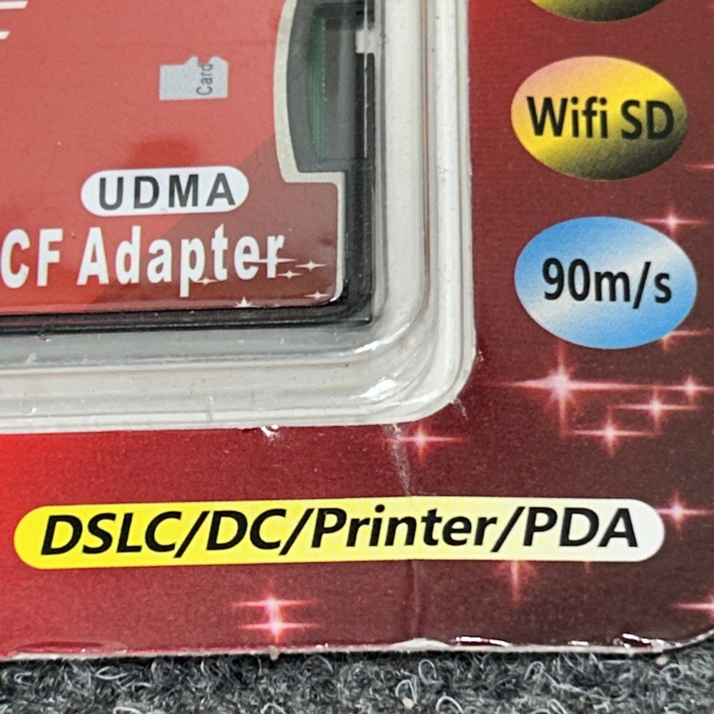 Extreme CF Adapter Type 1 Micro SD XC support SDHC SDXC SD3.0 - New in Package