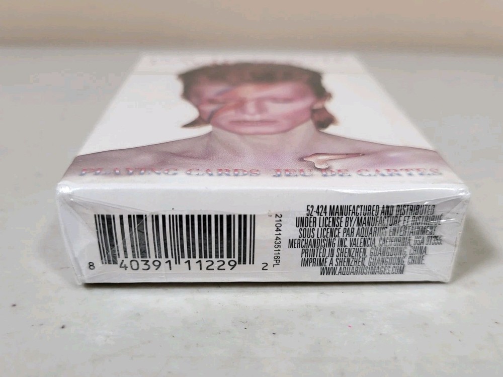 2018 David Bowie Sealed Deck Of Playing Cards Standard Size