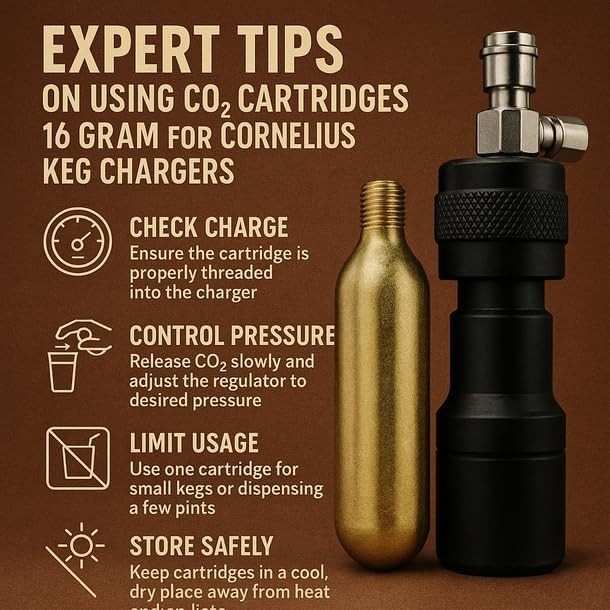 SDNselect 16 Gram Unthreaded CO2 Cartridges 20 ea