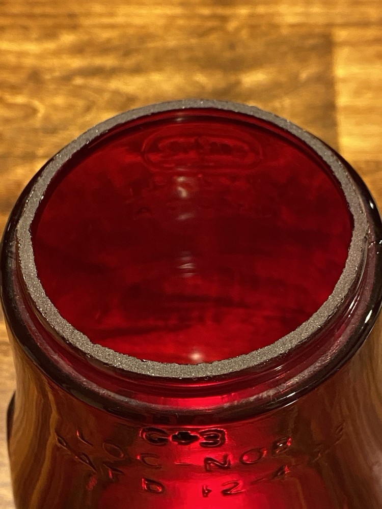Dietz Red Fitzall Lantern Globe