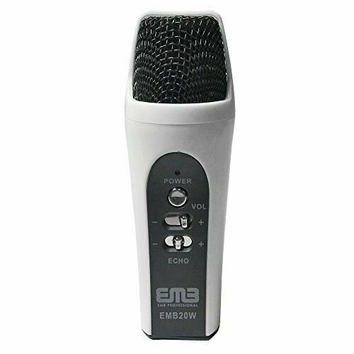 EMB EMB20W Handheld Multi-function Condenser Microphone Iphone/iPad/Android