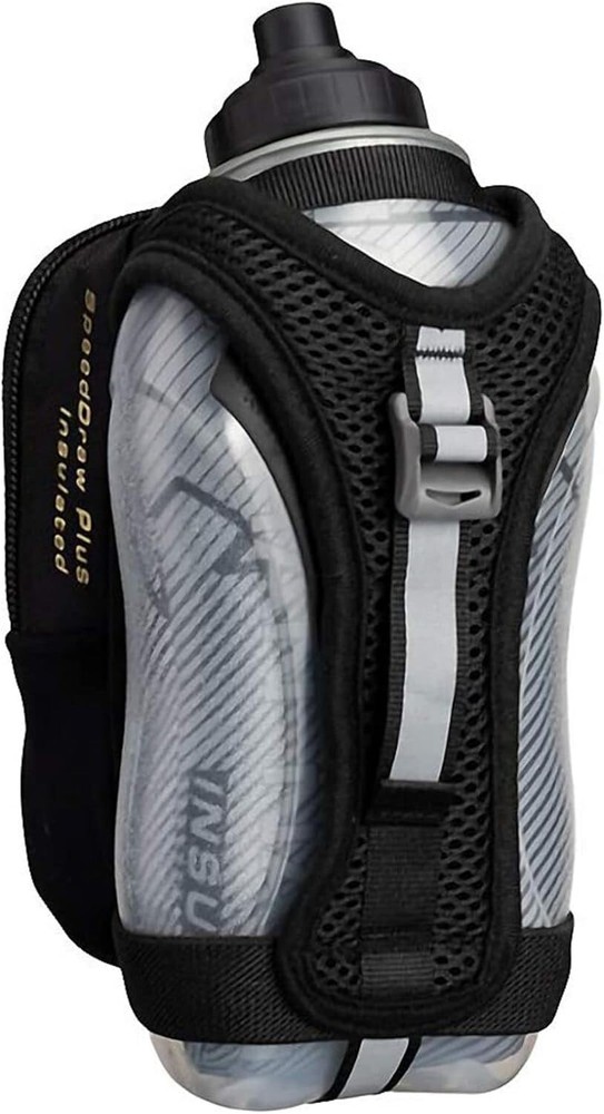 Adjustable Handheld Running Water Bottle with Safety Features & Insulation=