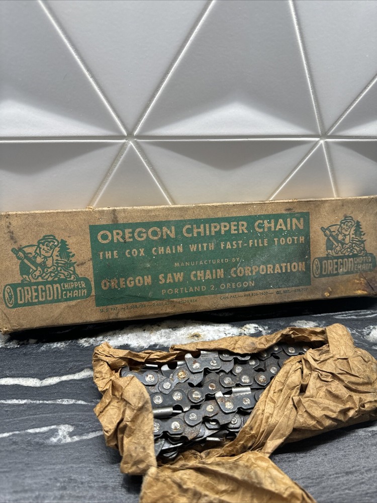 OREGON Chipper Chainsaw Chain With Box And Guarantee