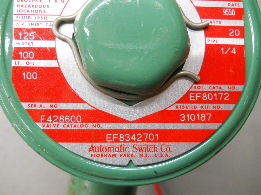ASCO VALVE EF8342701