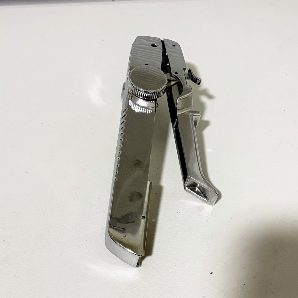 Vintage Dymo M-5 Chrome Tapewriter Label Maker Embossing Tool