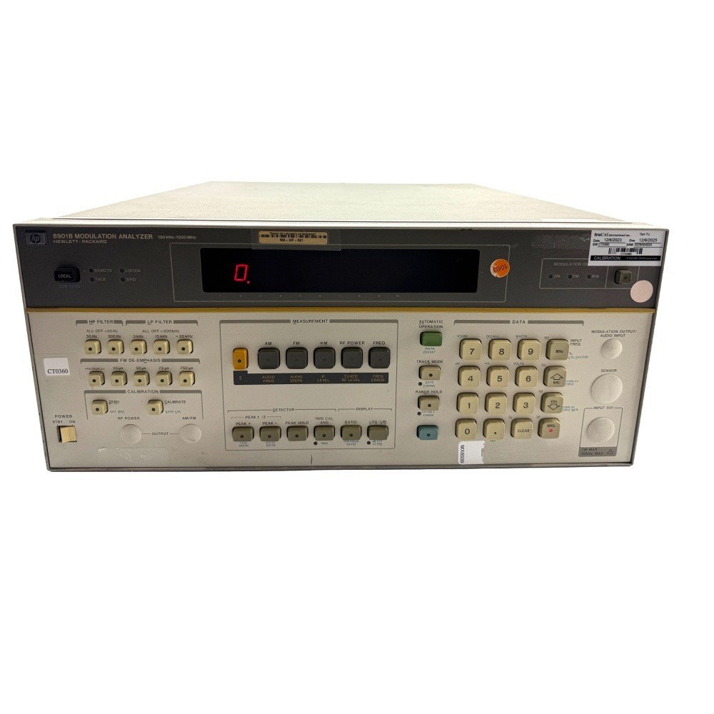 Keysight 8901B Modulation Analyzer, 150 kHz to 1.3 GHz
