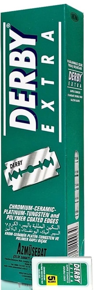 Extra Double Edge Razor Blades, 100 Count
