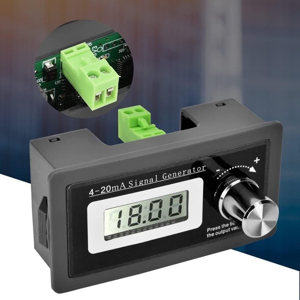 4-20mA Signal Generator LCD Display High Accuracy Current Loop Transducer Tes...