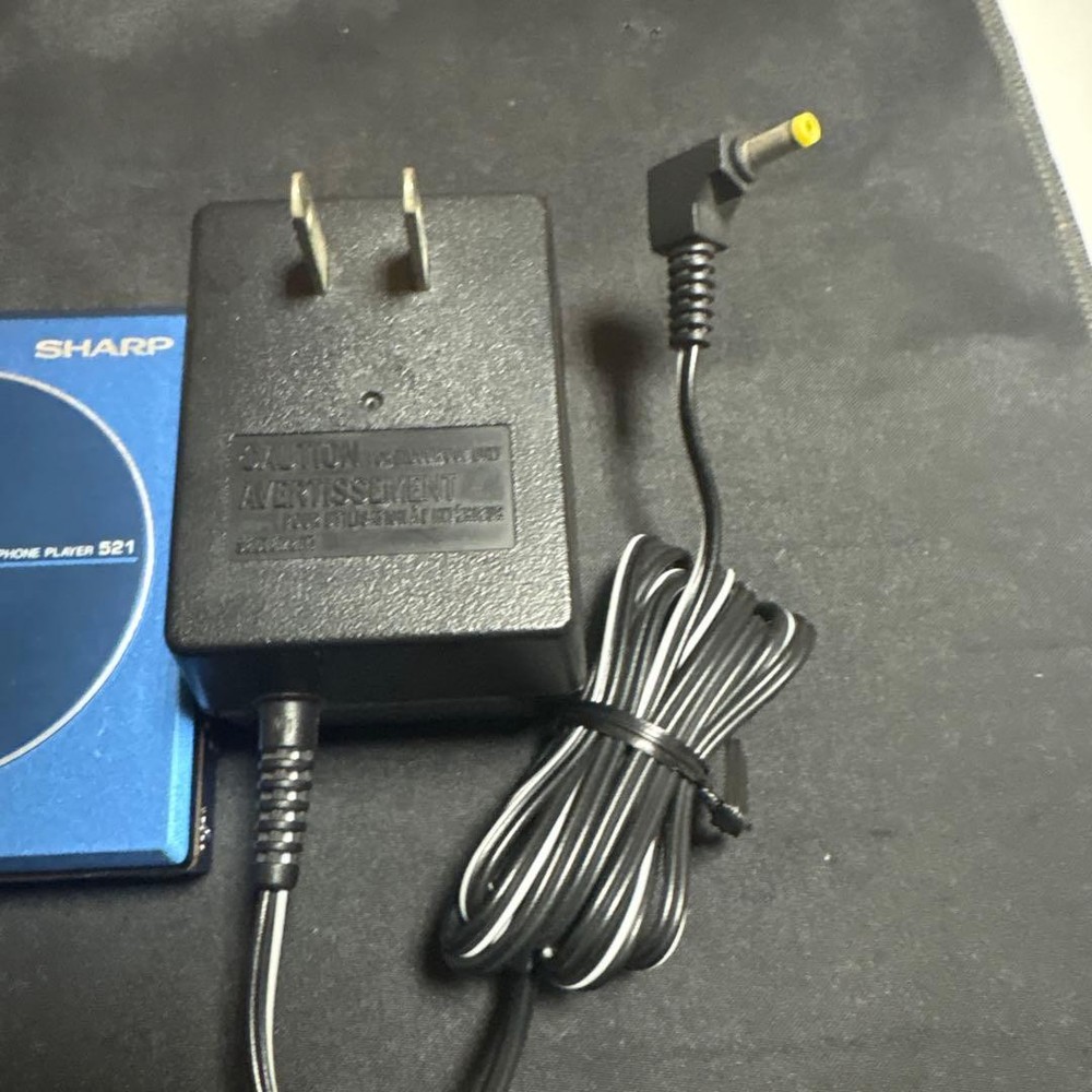 Sharp Md Player Blue With Remote Control Vibtage JPN Limited Edition Rare NModel