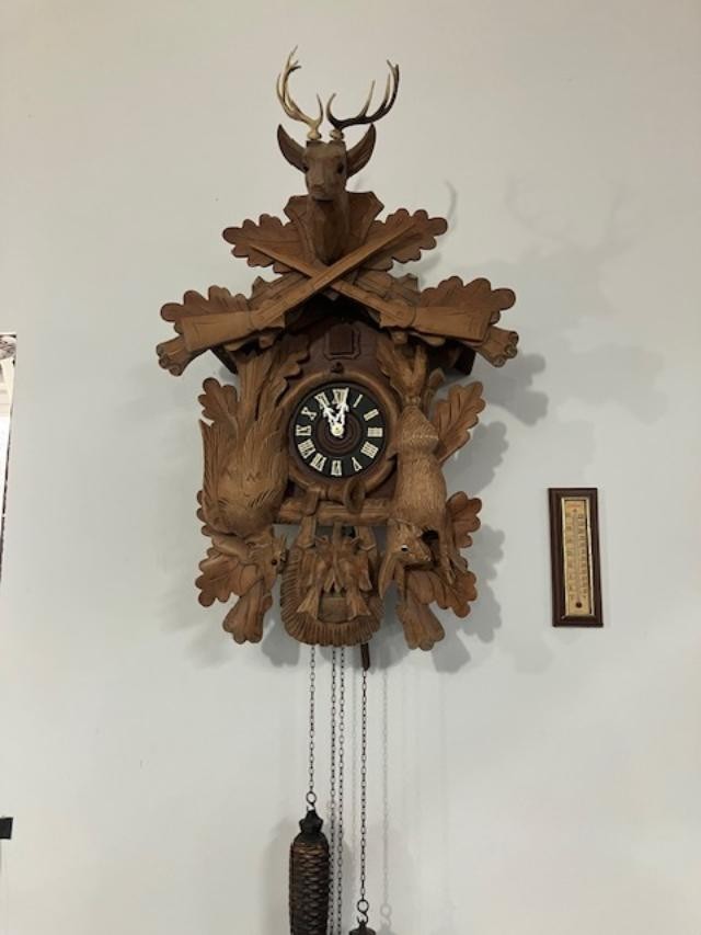 Large German Black forest cuckoo clock