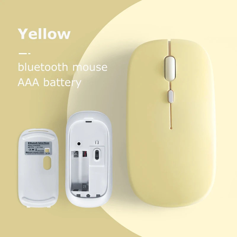 Bluetooth Mouse for iPad Air Pro 11 Tablet Phone PC Wireless Mause Silent Comput