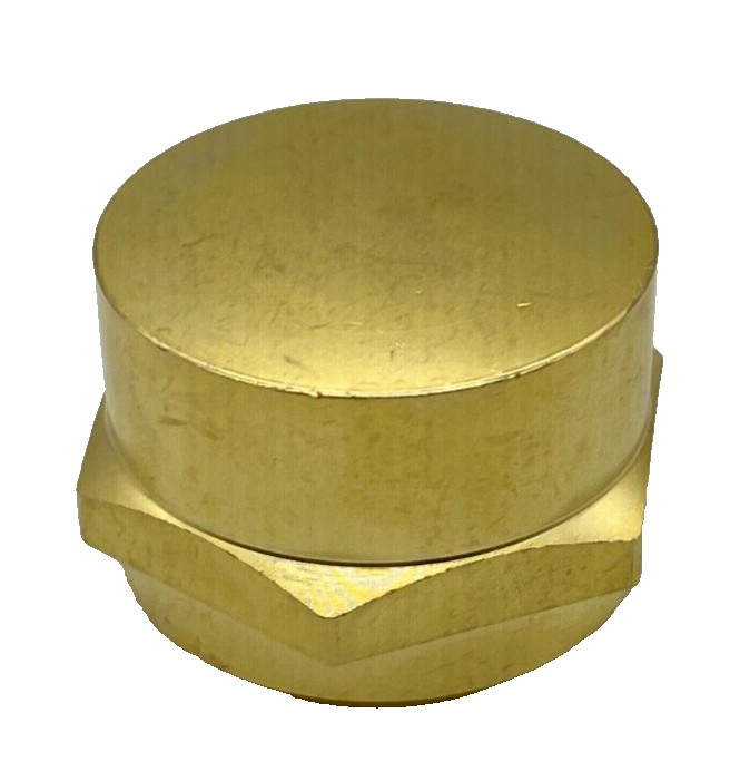 BRASS 1"-24 Springer Top Tree Steering Stem Nut 353b
