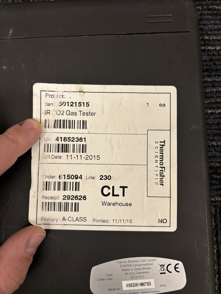 THERMO SCIENTIFIC IR CO2 ANALYZER