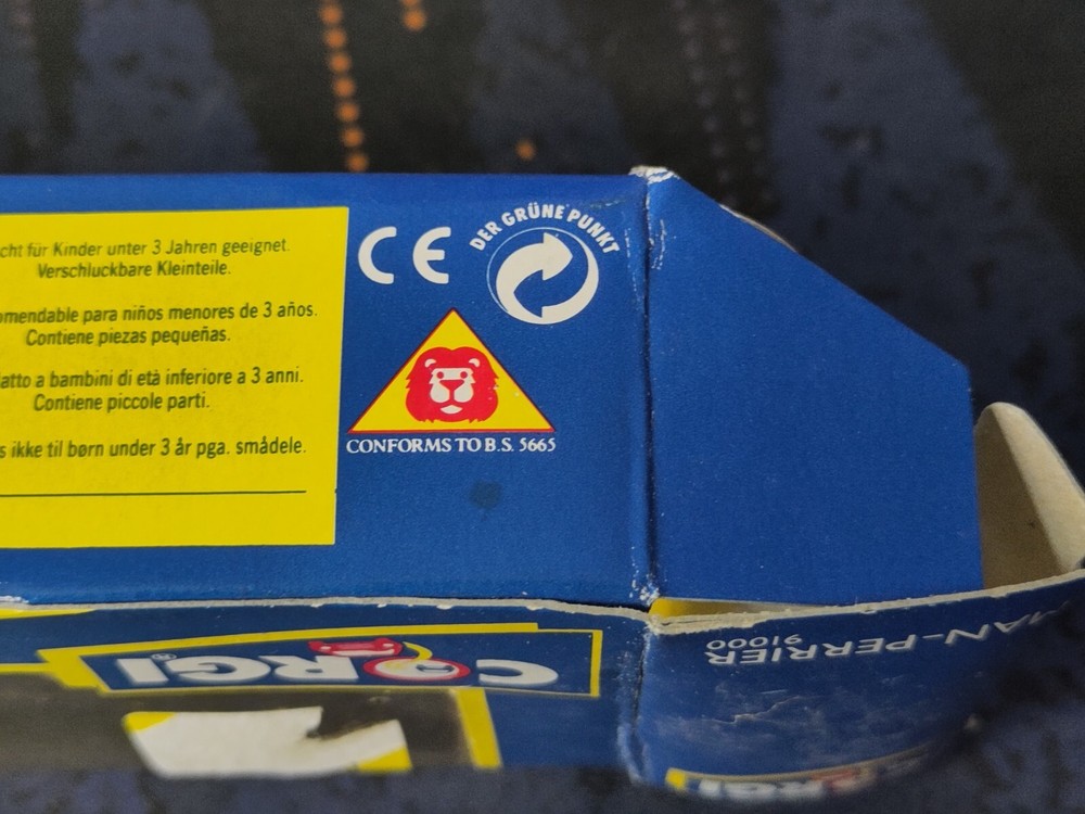 Corgi Man-Perrier Van 91000