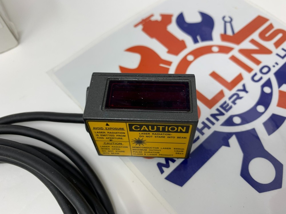 Keyence BL-601HA Laser Barcode Reader High Resolution Front Raster