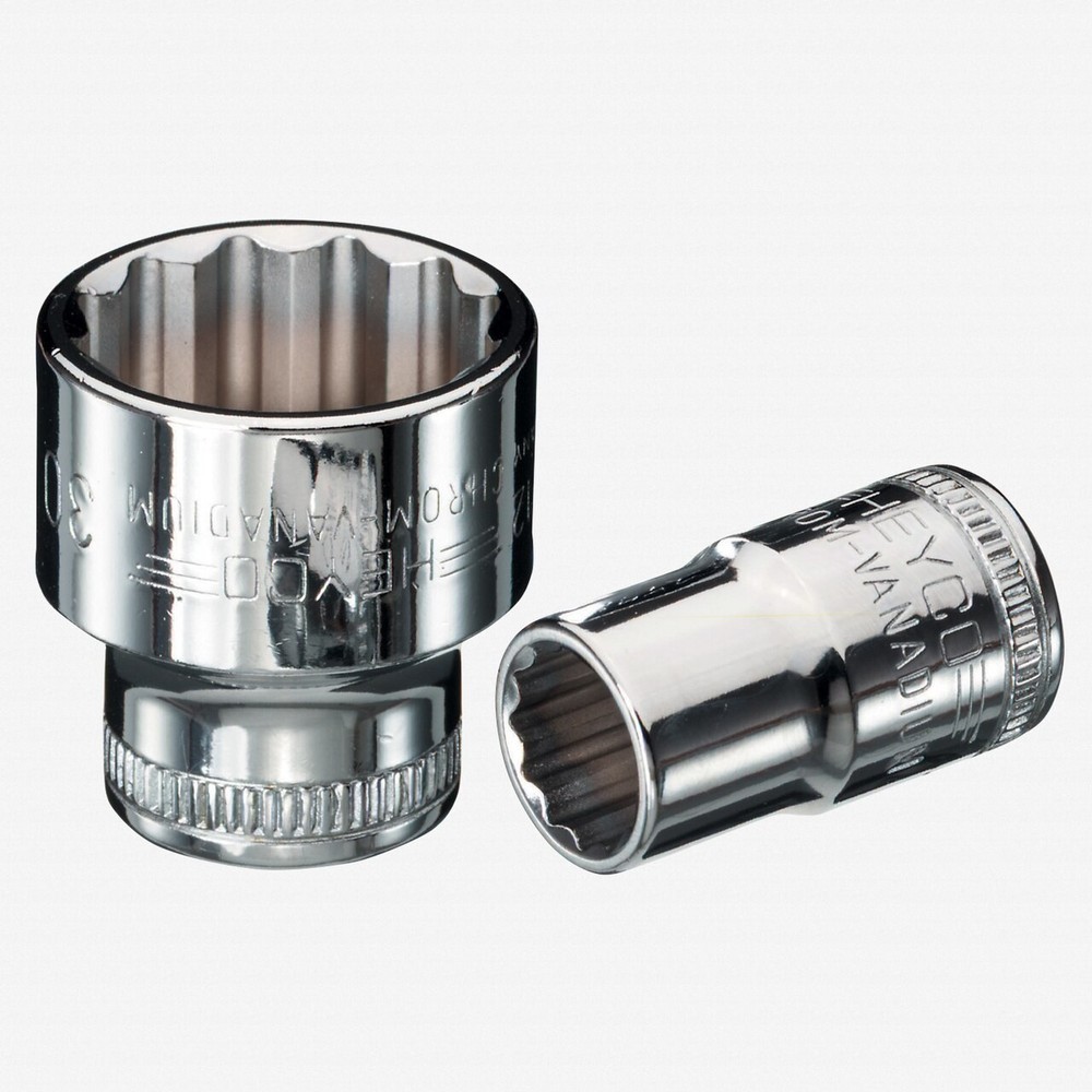 Heyco 11mm 12 Point 3/8" Drive Socket