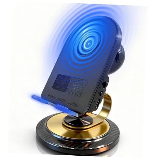 Induction Speaker with Phone Stand Wireless Induction Bluetooth Audio for