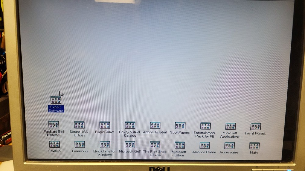 PACKARD BELL LEGEND 20CD VINTAGE COMPUTER READ DESCRIPTION