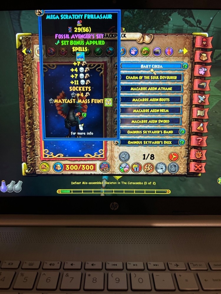 wizard101 account