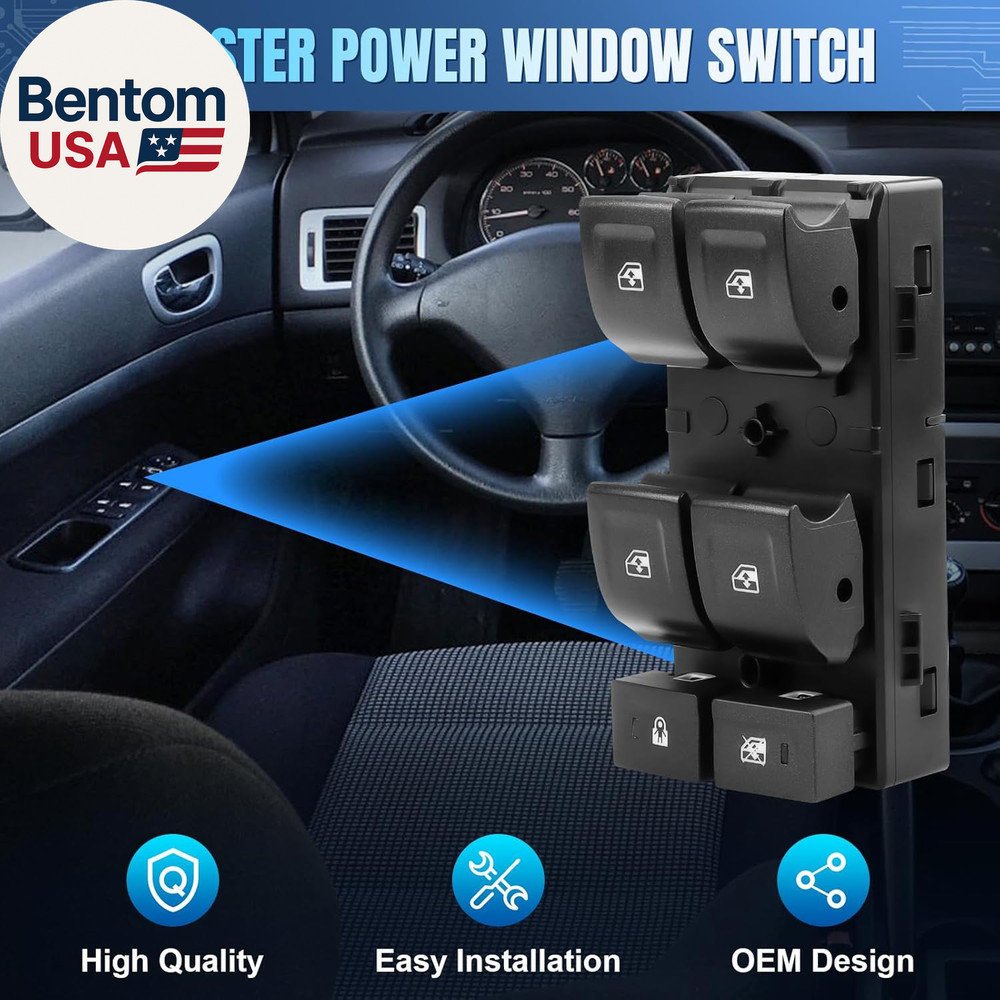Master Power Window Switch Driver Side Compatible with 2014-2022 Chevy Silverado