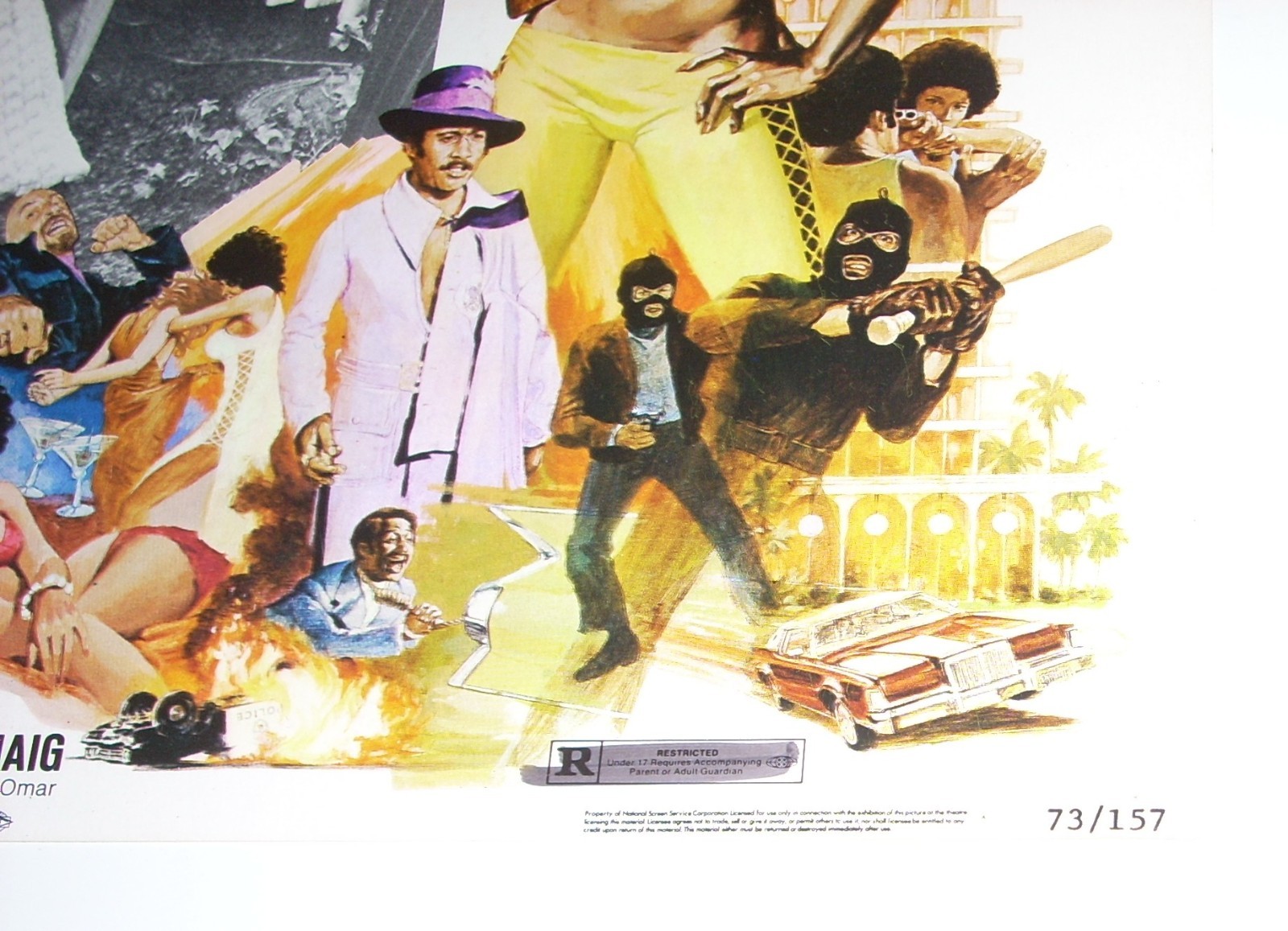 Vintage COFFY Movie Poster Lobby Card Pam Grier Litho 73- The Lord of the Rings