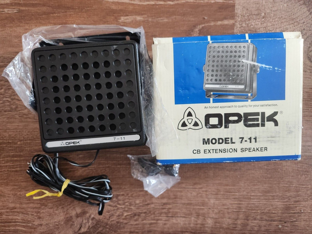 Opek Model 7-11 CB Extension Speaker New!