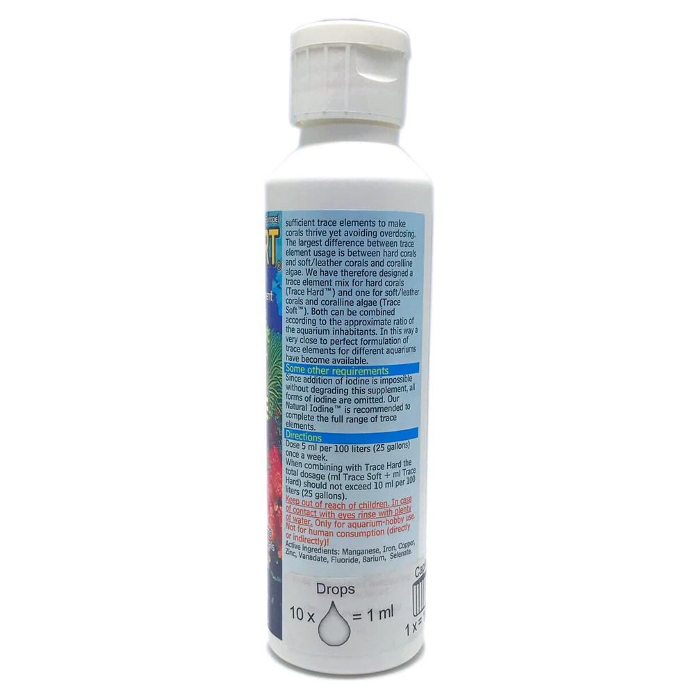 Salifert Trace Soft 250mL Essential Trace Elements for Leather and Soft Corals
