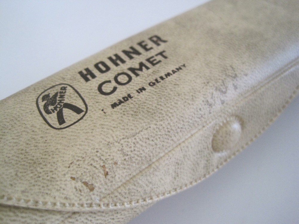 HOHNER COMET W/ CASE MINT Antique